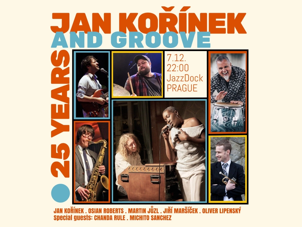 Jan Kořínek & Groove 25 years ft. Chanda Rule