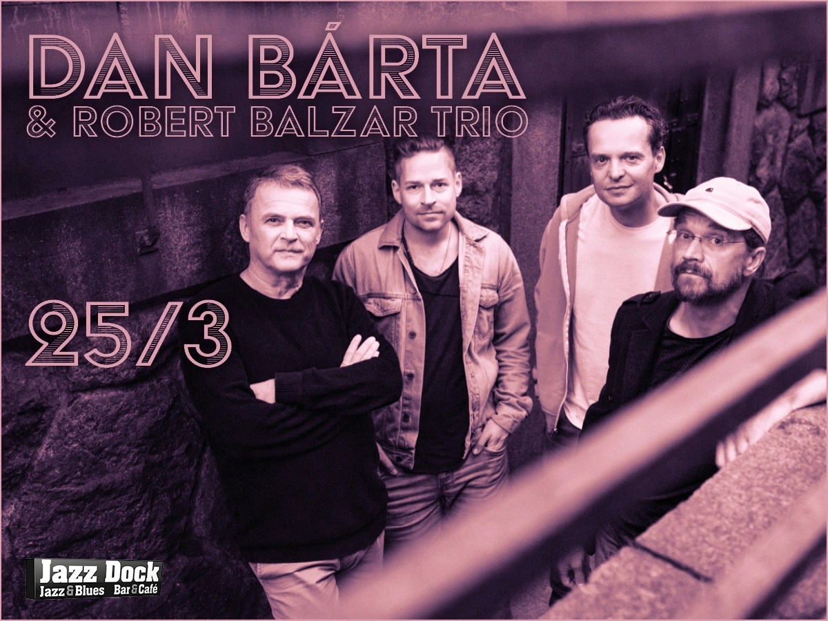 Dan Bárta & Robert Balzar Trio | Koncert v Jazz Dock