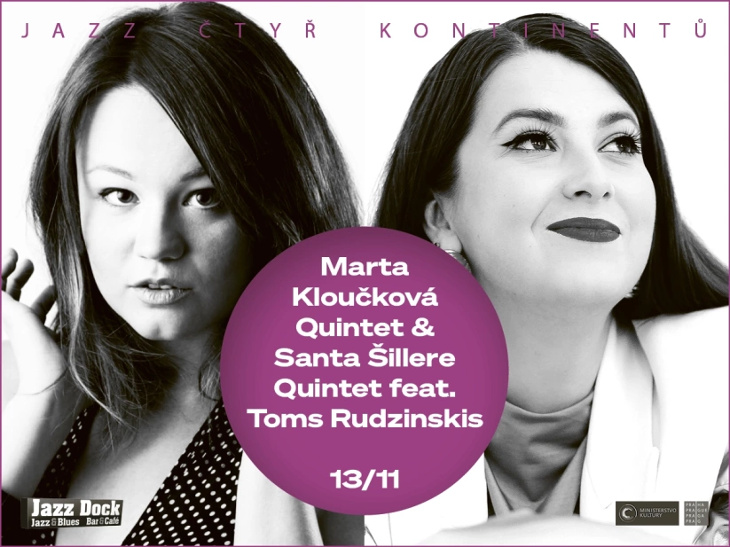 Marta Kloučková Quintet:Santa Šillere Quintet feat. Toms Rudzinskis