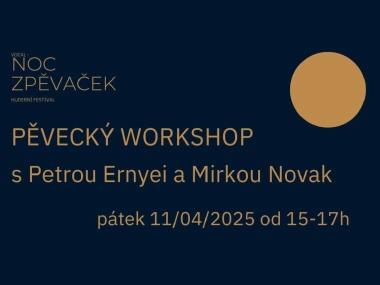 Noc zpěvaček - pěvecký workshop